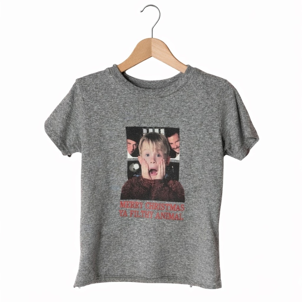 Home Alone Merry Christmas Ya Filthy Animal Kids 3T Graphic Tee Movie Classic